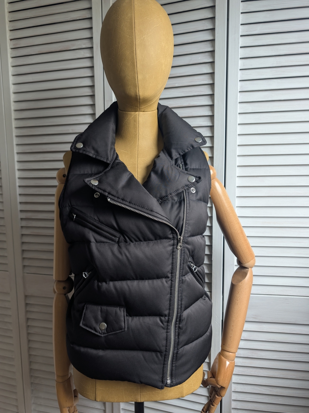 Ralph Lauren Black Quilted Puffer Vest | Chic & Cozy Layering